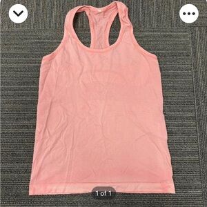 Women's Pink Racerback Tank Top